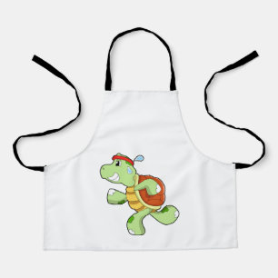 Delantal Tortuga como corredora