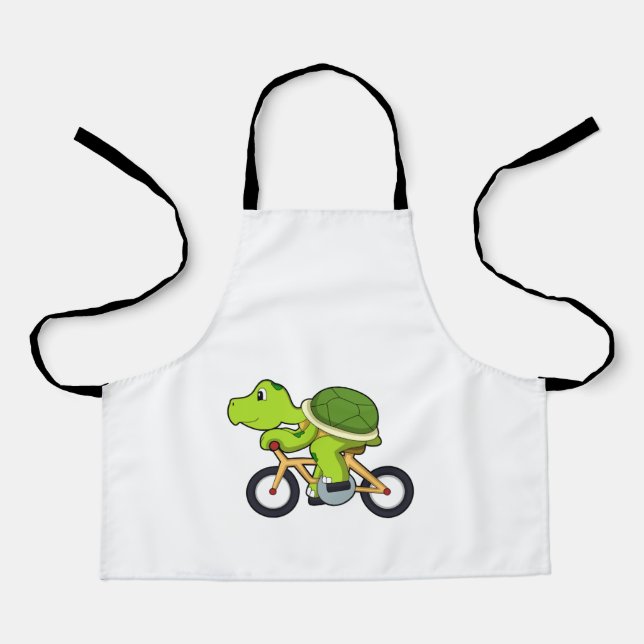 Delantal Tortuga con bicicleta.PNG (Anverso)
