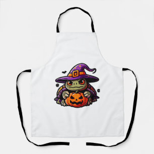 Delantal Tortuga de Halloween Disfraz de Sombrero de Bruja