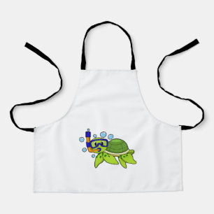 Delantal Tortuga para bucear con tubo