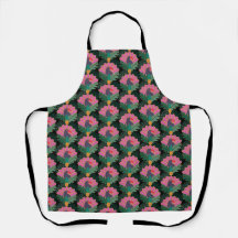 Toucanes y piñas tropicales Art Deco