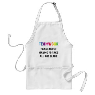 Delantal Trabajo en equipo