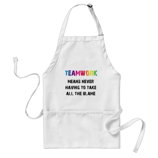 Delantal Trabajo en equipo (Frente)