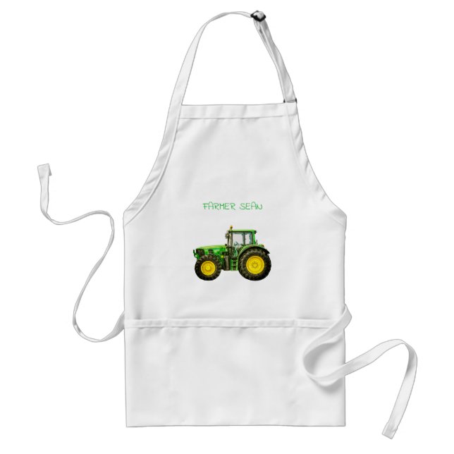 Delantal Tractor John Deere para Agricultores (Frente)