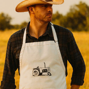 Delantal Tractor Sketch