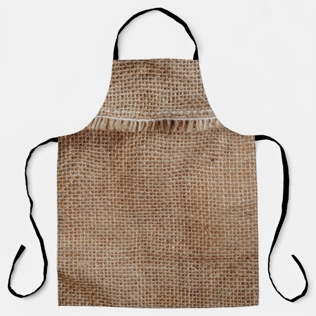 Delantal Traje de línea natural café, saco, abstención (Anverso)