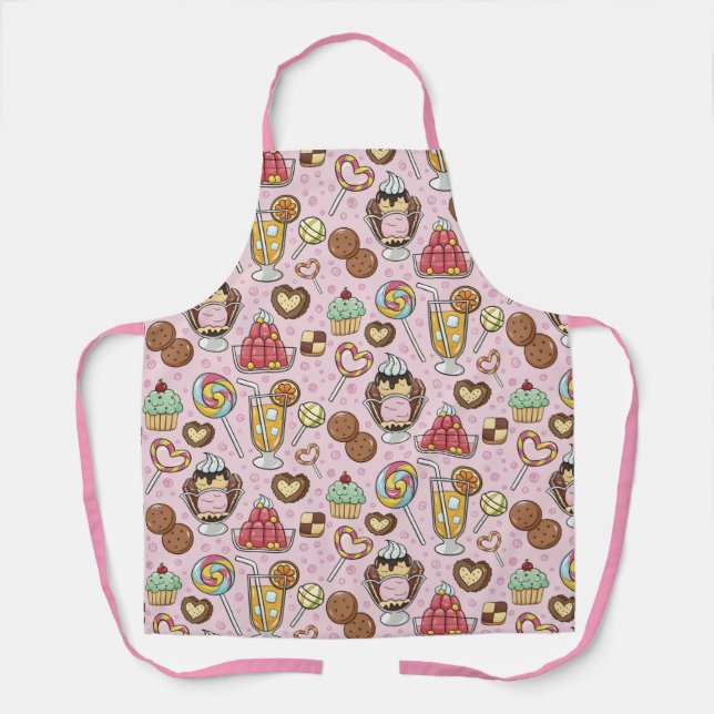 Delantal Trajes dulces (Anverso)