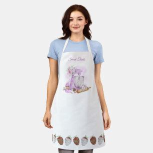 Delantal Trajes dulces morados
