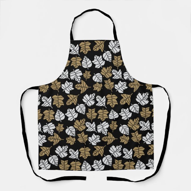 Delantal Transición de la naturaleza otoño-otoño (Anverso)