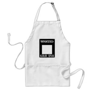 Delantal Trato blanco deseado Los regalos de Zazzle del MUS