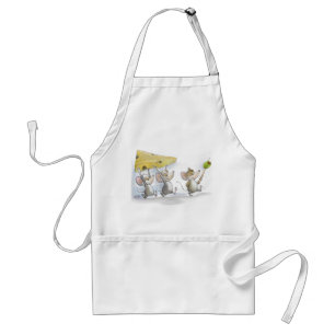 Delantal Trayendo el queso (con aceitunas) Apron