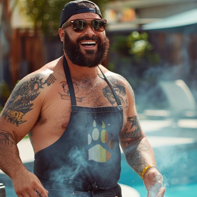 Delantal Trazo de paño de oso (Subido por el creador)