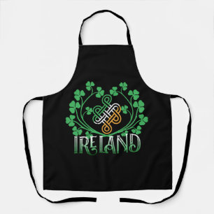 DELANTAL TRÉBOL DE IRLANDA
