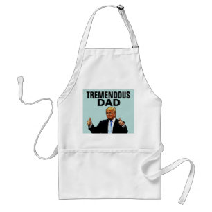 DELANTAL  TREMENDOSA DAD APRON, DONALD TRUMP
