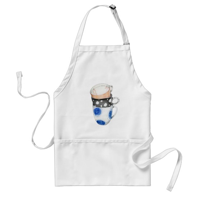 Delantal Tres Mugs Apron (Frente)