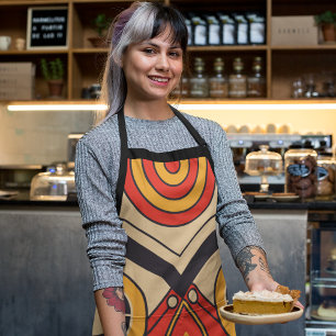 Delantal Tribal estilo azteca