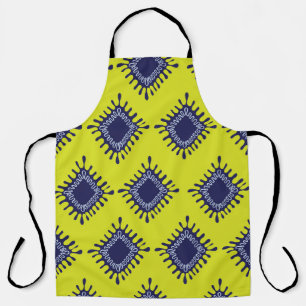 Delantal Tribal Ikat: Diseño Moderno.