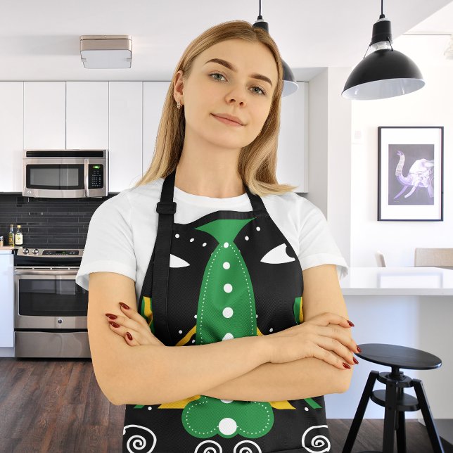 Delantal Tribal ritual verde (Subido por el creador)