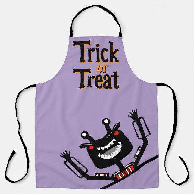 Delantal Trick o Treat Trivet (Anverso)