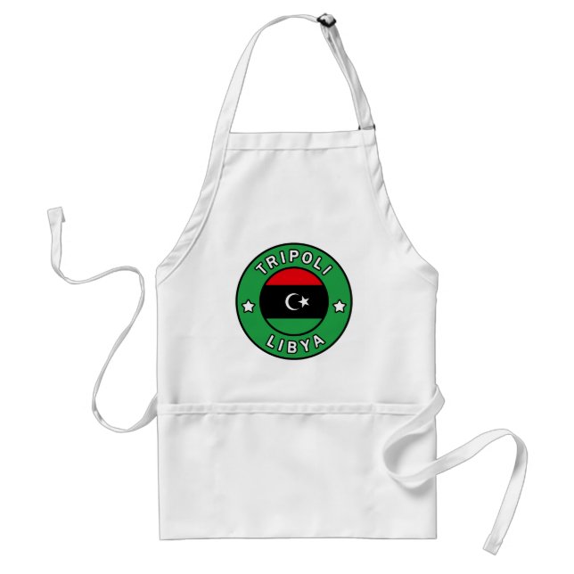 Delantal Trípoli Libia (Frente)