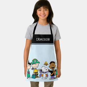 Delantal Tropa de Dulces de Peanuts Pandilla de Halloween