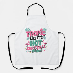 Delantal Tropic Like It's Hot: Edición de Navidades