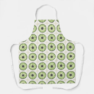 Delantal Tropical Slice Leafy Green