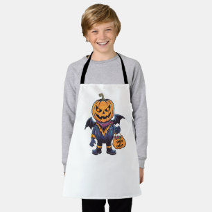 Delantal Truco o trato Feliz Halloween