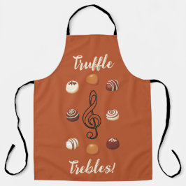Delantal Truffle Trebles Apron