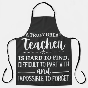 Delantal Truly Great Teacher