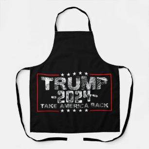 Delantal Trump 2024 Recuperemos Estados Unidos Política Vin
