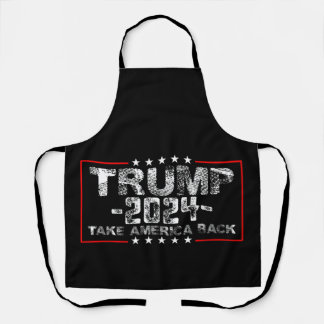 Delantal Trump 2024 Recuperemos Estados Unidos Política Vin
