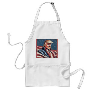Delantal Trump Epic American Flag Apron