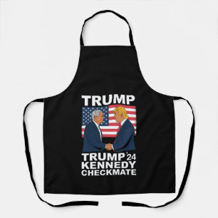 Delantal Trump Kennedy Jaque Mate 2024 Vota Trump Kennedy 