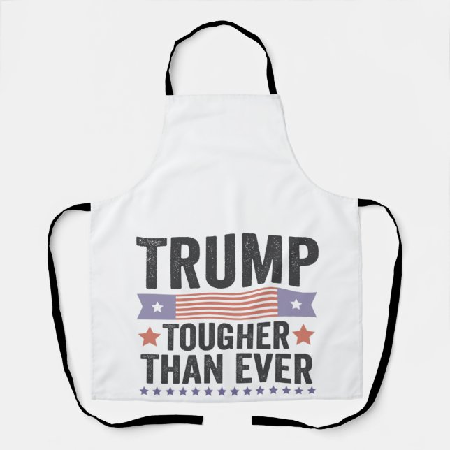 Delantal Trump más duro que nunca el voto patriótico nortea (Anverso)