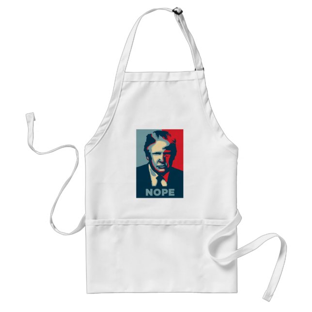 Delantal Trump Nope Apron (Frente)