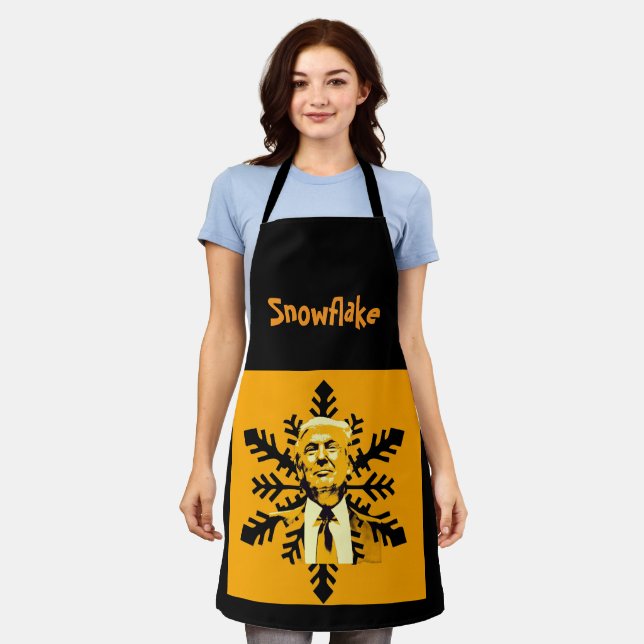 Delantal Trump/Snowflake Apron (Gastado)