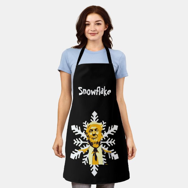 Delantal Trump/Snowflake Apron (Gastado)
