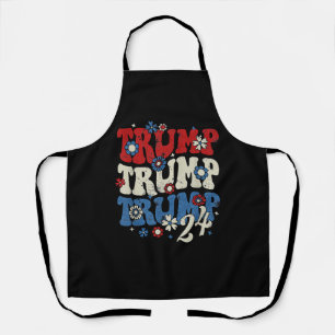 Delantal Trump Trump Trump 2024 Retro