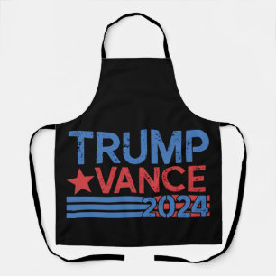 Delantal Trump Vance 2024 Presidente 47 EE. UU. Vintage
