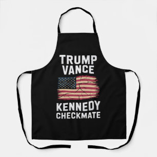 Delantal Trump Vance 2024 Trump Vance Kennedy Jaque Mate