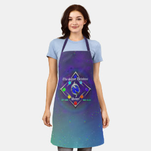 Delantal TSDS: De la vida y el amor Logo Azul y Verde