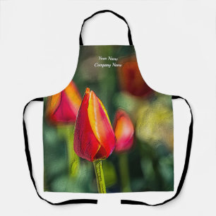 Delantal Tulip Garden Apron texturizado