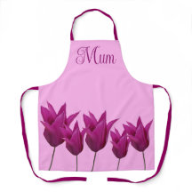 tulipán rosa floral elegante para la Mamá