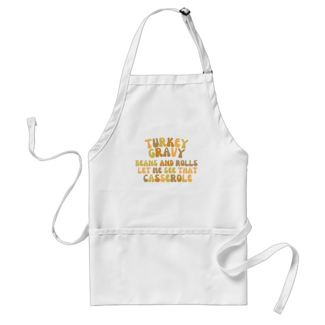 DELANTAL  TURKEY GRAVY (Frente)