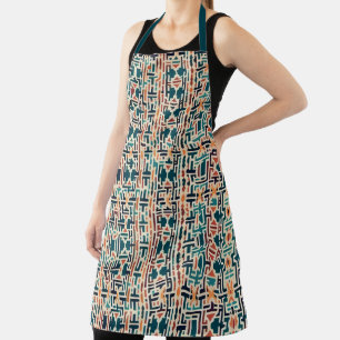 DELANTAL TURQUESA