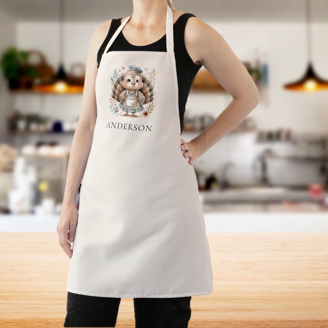 Delantal Turquía Añadir nombre Apron (Subido por el creador)