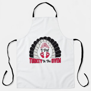 Delantal Turquía en el horno