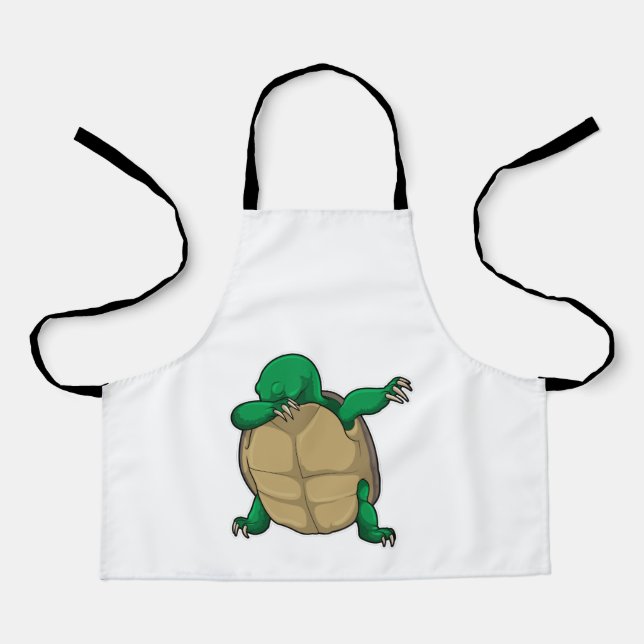 Delantal Turtle at Hip Hop Dance Dab (Anverso)
