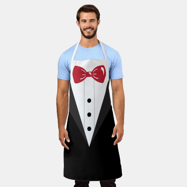 Delantal Tuxedo (Gastado)